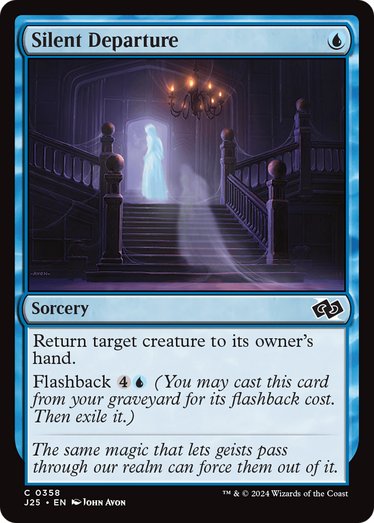 Silent Departure (J25-358) [Foundations Jumpstart] MTG Single Wizards of the Coast