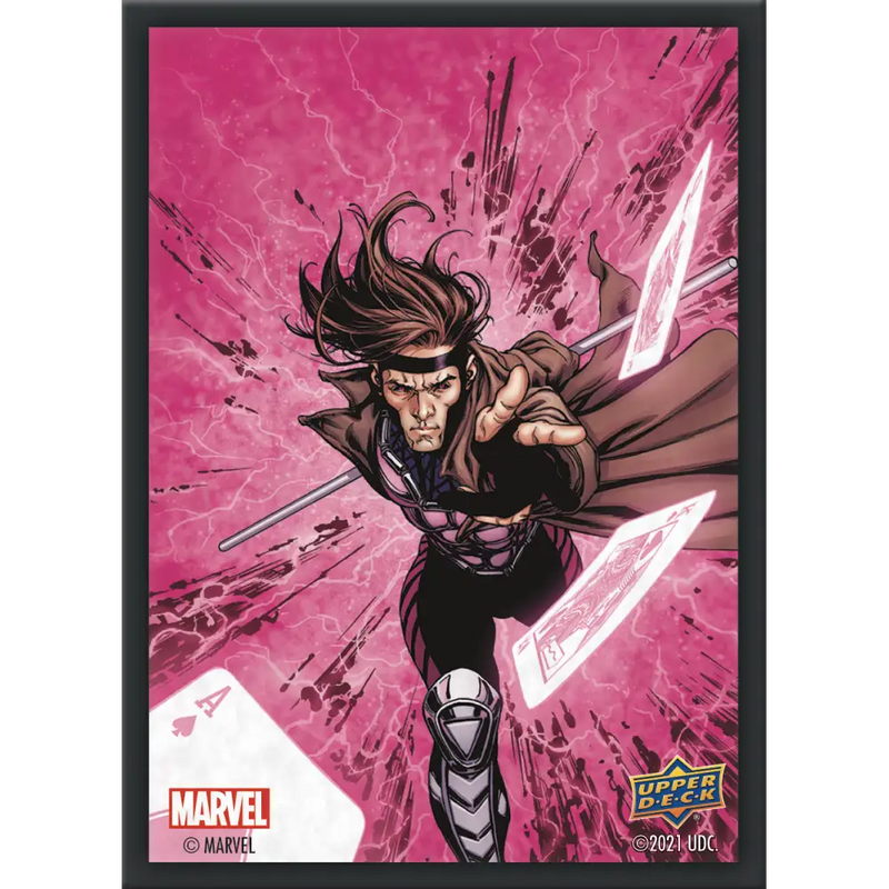 Marvel: Matte Art Sleeves - Gambit 65Ct Card Sleeves Upper Deck Entertainment