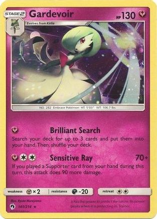 Gardevoir - 141/214 (Cosmos Holo) Holofoil [Misc: Cards & Products] Pokemon Single Pokémon