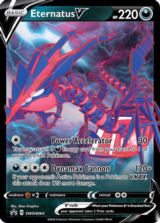 Eternatus V - SWSH064 (SWSH064/307) Holofoil [Promos: SWSH Promo Cards] Pokemon Single Pokémon