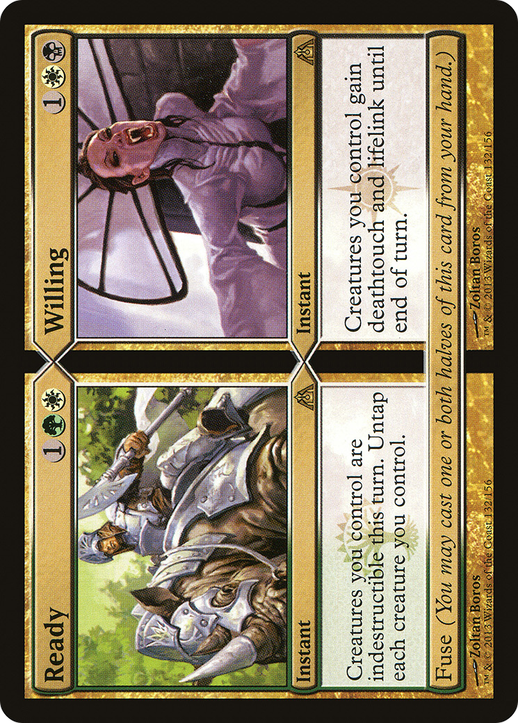 Ready // Willing (DGM-132) [Dragon's Maze] Foil MTG Single Wizards of the Coast
