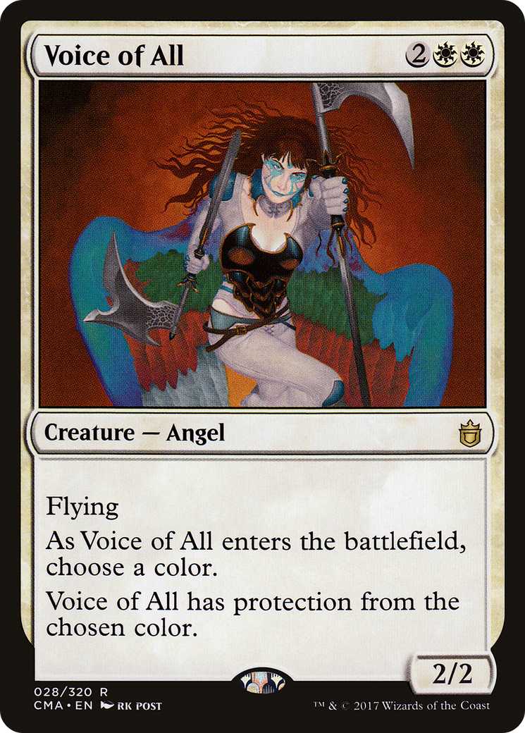 Voice of All (CMA-028) [Commander Anthology] MTG Single Wizards of the Coast