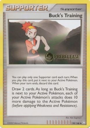 Buck's Training - 130/146 (Prerelease) [Misc: Cards & Products] Pokemon Single Pokémon