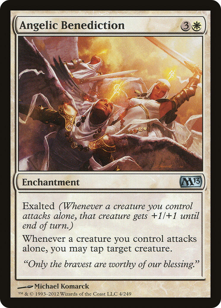Angelic Benediction (M13-004) [Magic 2013] MTG Single Wizards of the Coast