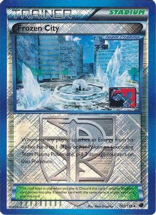 Frozen City (Team Plasma) - 100/116 (League Promo) () Reverse Holofoil [Promos: League & Championship Cards] Pokemon Single Pokémon