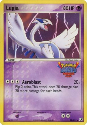 Lugia - 29/115 (Pokemon Rocks America) [Misc: Cards & Products] Pokemon Single Pokémon