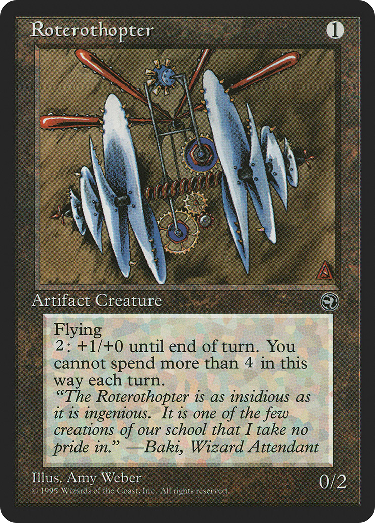 Roterothopter [Homelands] MTG Single Magic: The Gathering