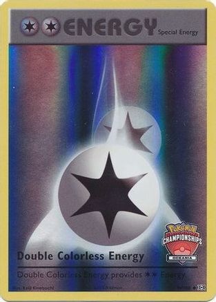 Double Colorless Energy 90/108 (Oceania Championships) () Reverse Holofoil [Promos: League & Championship Cards] Pokemon Single Pokémon