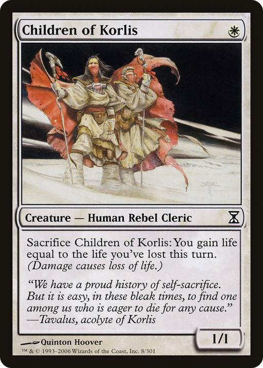Children of Korlis (TSP-008) [Time Spiral] MTG Single Wizards of the Coast