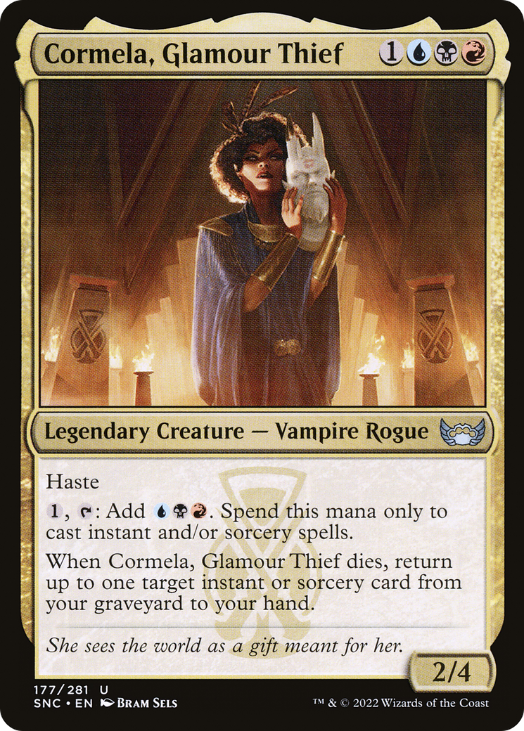 Cormela, Glamour Thief (SNC-177) [Streets of New Capenna] MTG Single Wizards of the Coast