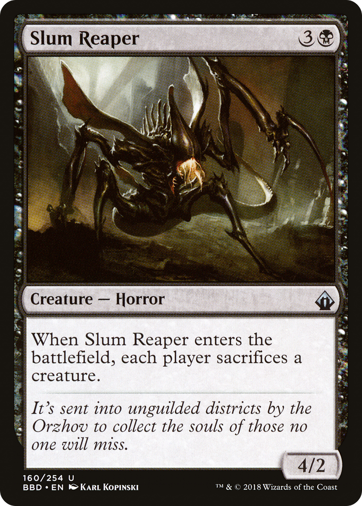Slum Reaper (BBD-160) [Battlebond] MTG Single Wizards of the Coast