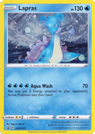 Lapras - SWSH051 (SWSH051/307) Holofoil [Promos: SWSH Promo Cards] Pokemon Single Pokémon