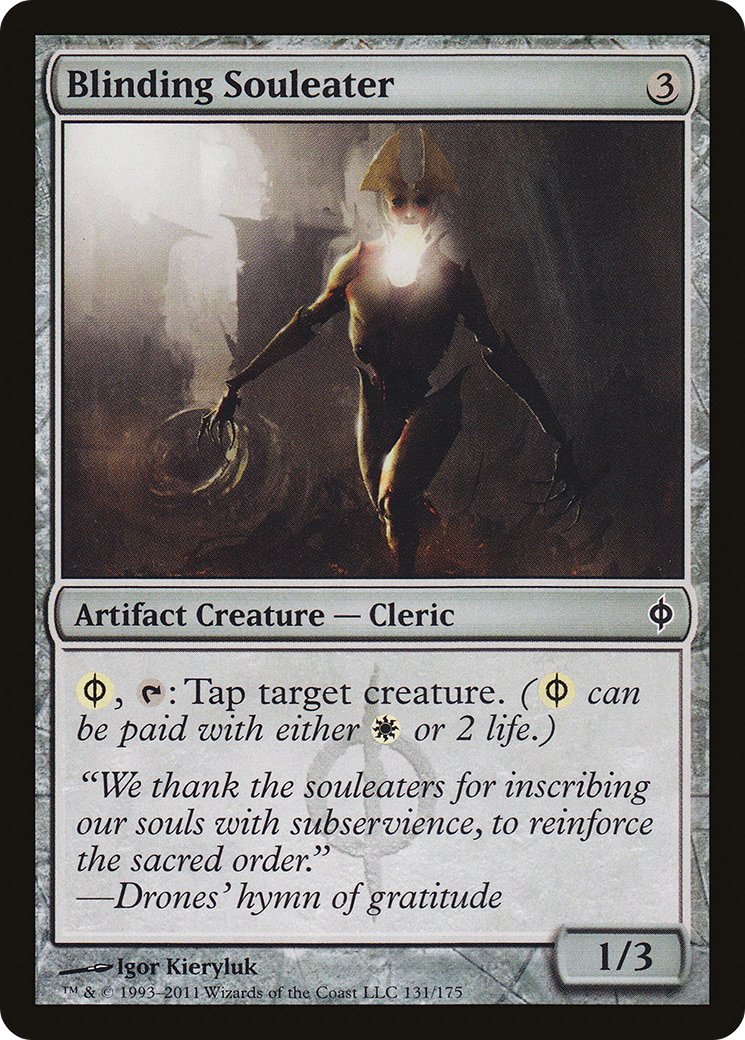 Blinding Souleater (NPH-131) [New Phyrexia] MTG Single Wizards of the Coast