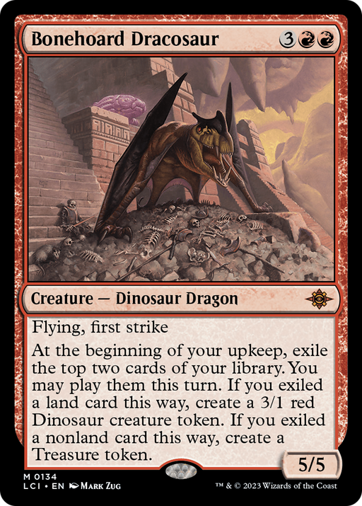 Bonehoard Dracosaur (LCI-134) [The Lost Caverns of Ixalan] MTG Single Wizards of the Coast