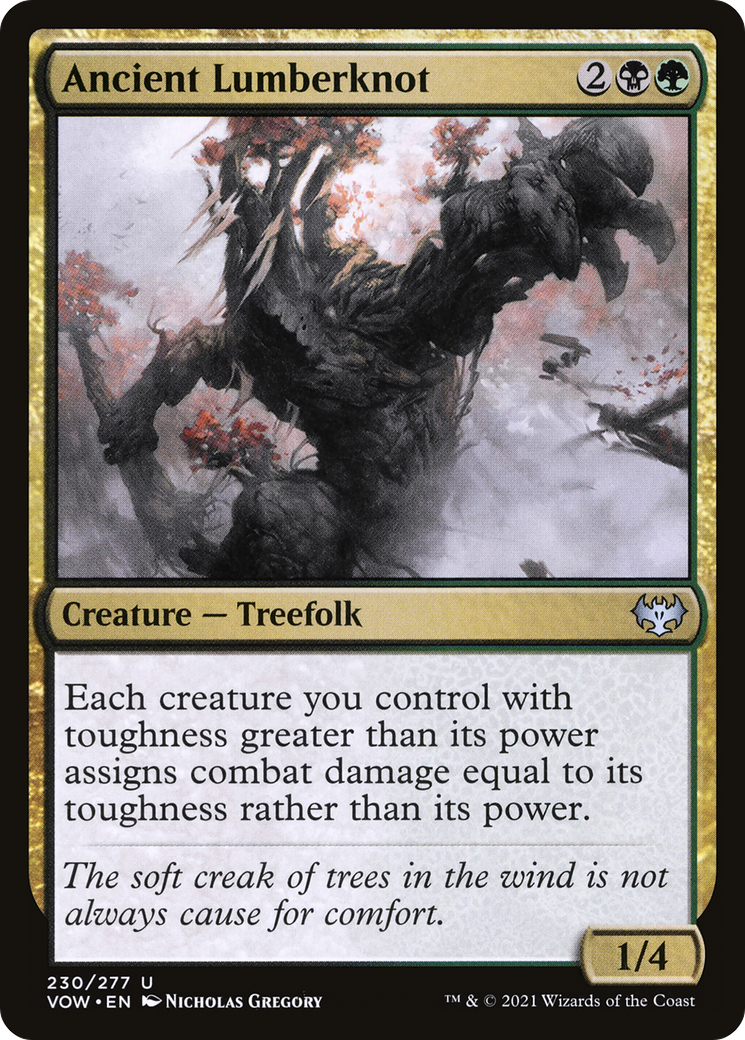 Ancient Lumberknot (VOW-230) [Innistrad: Crimson Vow] MTG Single Wizards of the Coast
