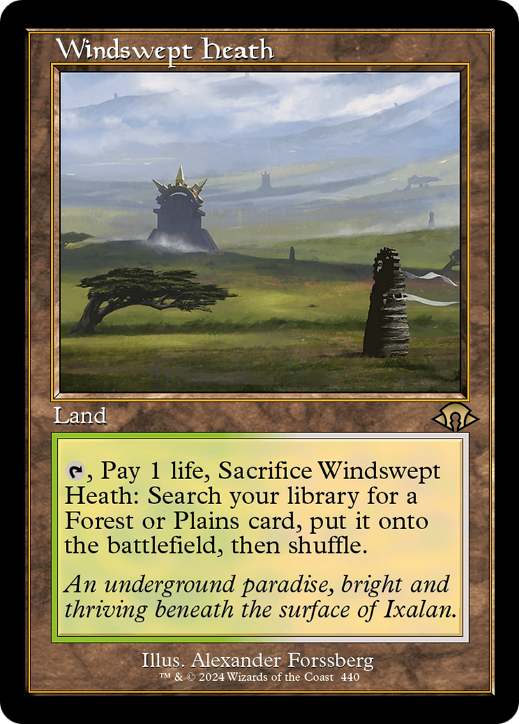 Windswept Heath (MH3-440) [Modern Horizons 3] Foil MTG Single Modern Horizons 3