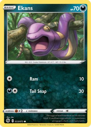 Ekans (33/73) [SWSH: Champions Path] Pokemon Single Pokémon