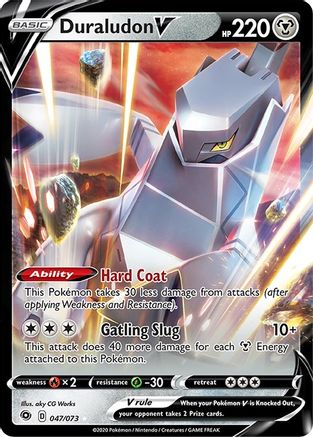 Duraludon V (47/73) Holofoil [SWSH: Champions Path] Pokemon Single Pokémon
