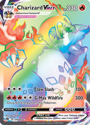 Charizard VMAX (Secret) (74/73) Holofoil [SWSH: Champions Path] Pokemon Single Pokémon