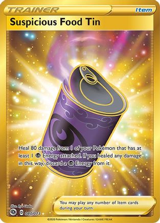 Suspicious Food Tin (Secret) 80/73 Holofoil [SWSH: Champions Path] Pokemon Single Pokémon