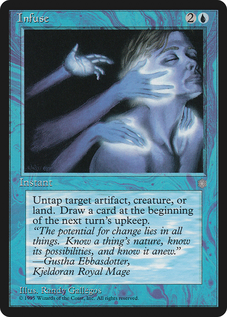 Infuse (ICE-080) [Ice Age] MTG Single Wizards of the Coast