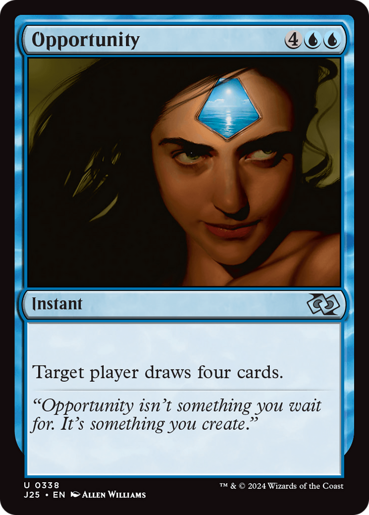 Opportunity (J25-338) [Foundations Jumpstart] MTG Single Wizards of the Coast