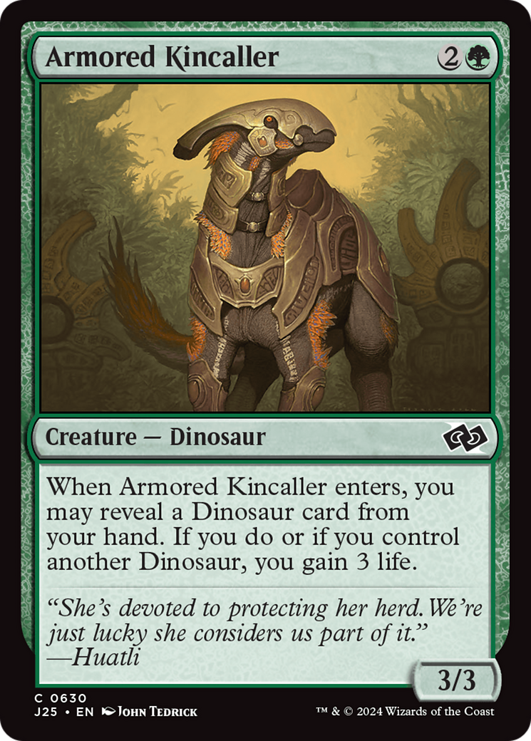 Armored Kincaller (J25-630) [Foundations Jumpstart] MTG Single Wizards of the Coast
