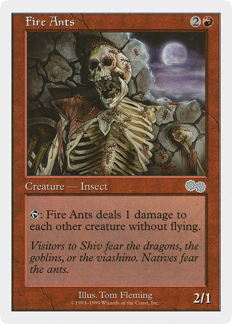 Fire Ants (BRB-027) [Misc] Battle Royale Box Set MTG Single Wizards of the Coast