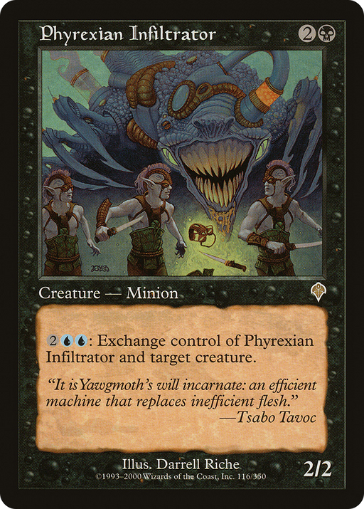 Phyrexian Infiltrator (INV-116) [Invasion] MTG Single Wizards of the Coast