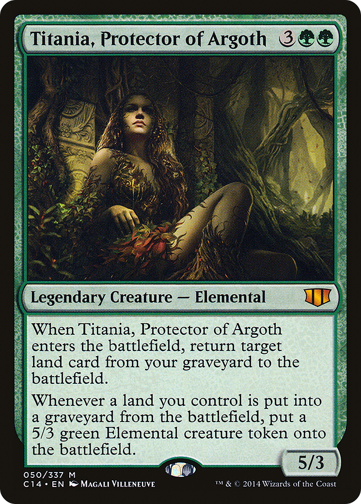 Titania, Protector of Argoth (C14-050) [Commander 2014] MTG Single Wizards of the Coast