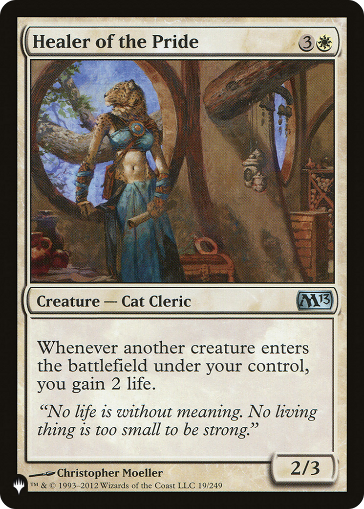 Healer of the Pride (LIST-M13-19) [Mystery Booster] The List MTG Single Wizards of the Coast