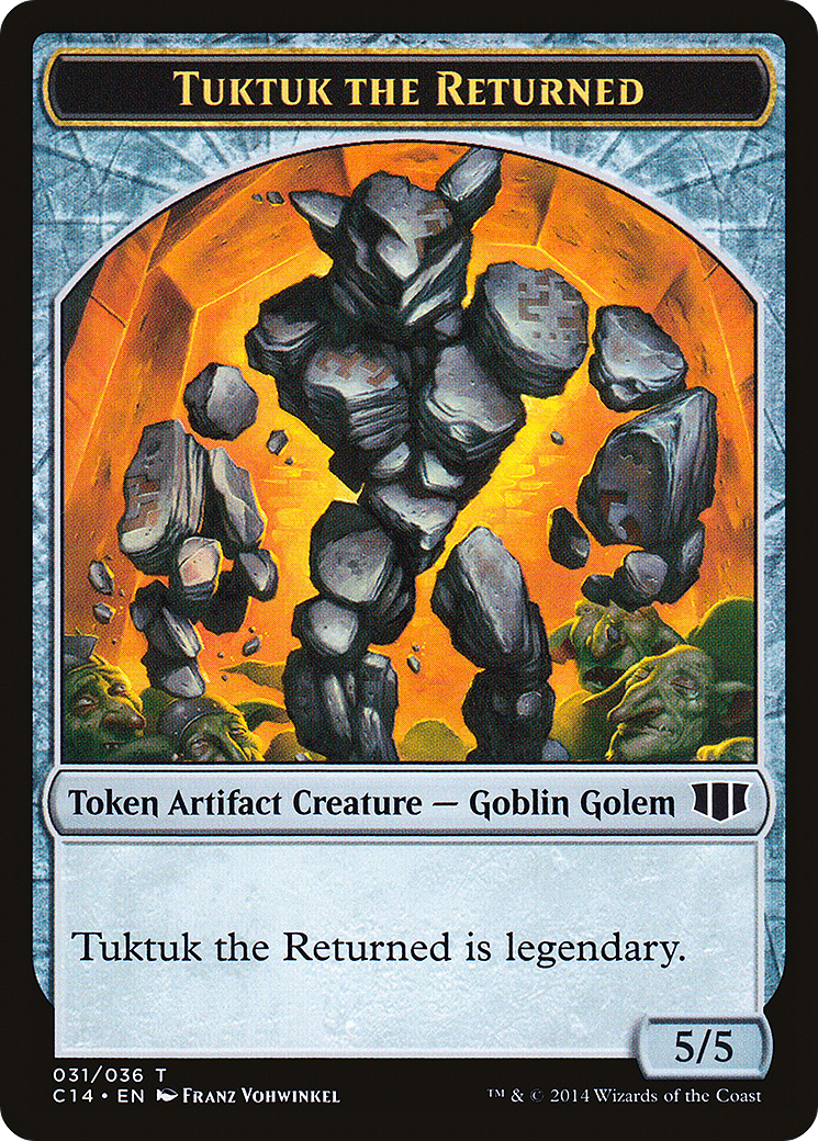 Tuktuk the Returned (TC14-031) [Tokens] Commander 2014 Tokens MTG Single Wizards of the Coast