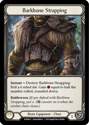 Barkbone Strapping [WTR005-C] Alpha Print Normal Flesh And Blood Single Flesh And Blood   