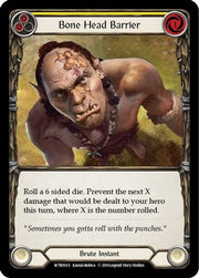Bone Head Barrier [WTR010] Unlimited Edition Normal Flesh And Blood Single Flesh And Blood   