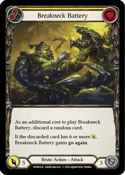 Breakneck Battery (Yellow) [WTR012] Unlimited Edition Normal Flesh And Blood Single Flesh And Blood   