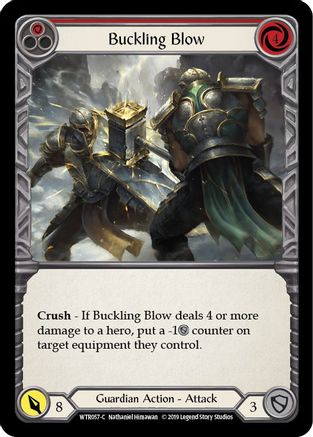 Buckling Blow (Red) [WTR057-C] Alpha Print Normal Flesh And Blood Single Flesh And Blood   