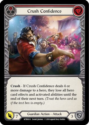 Crush Confidence (Red) [WTR063-C] Alpha Print Normal Flesh And Blood Single Flesh And Blood   