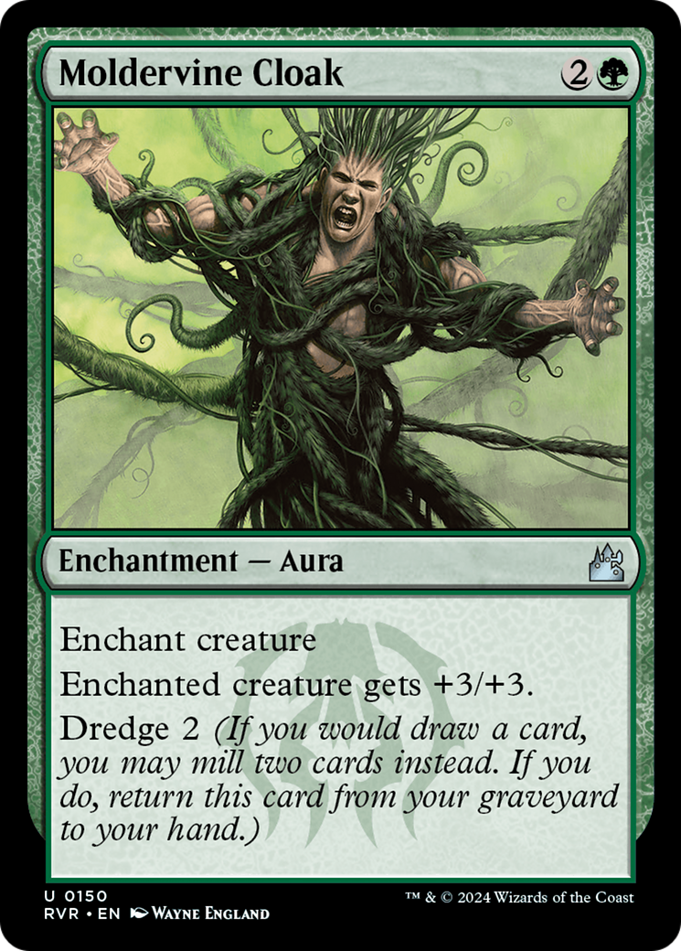Moldervine Cloak (RVR-150) [Ravnica Remastered] MTG Single Wizards of the Coast