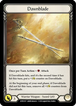 Dawnblade // Harmonized Kodachi [WTR115 // WTR078] (Welcome to Rathe Unlimited) Flesh And Blood Single Flesh And Blood   