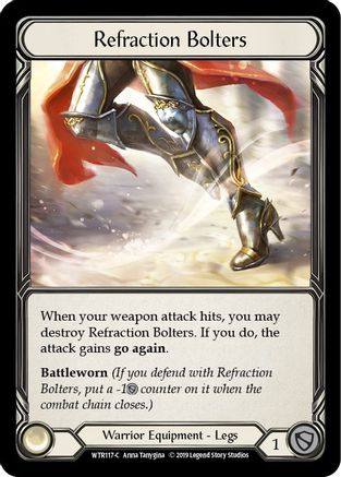 Refraction Bolters [WTR117] Unlimited Edition Normal Flesh And Blood Single Flesh And Blood   