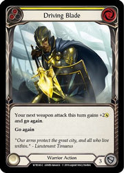 Driving Blade (Yellow) [WTR145] Unlimited Edition Normal Flesh And Blood Single Flesh And Blood   