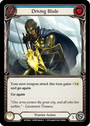Driving Blade (Blue) [WTR146] Unlimited Edition Normal Flesh And Blood Single Flesh And Blood   