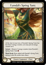Fyendal's Spring Tunic [WTR150] Unlimited Edition Rainbow Foil Flesh And Blood Single Flesh And Blood   