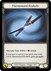 Harmonized Kodachi // Seismic Surge [U-WTR078 // U-WTR075] Unlimited Normal Flesh And Blood Single Flesh And Blood   