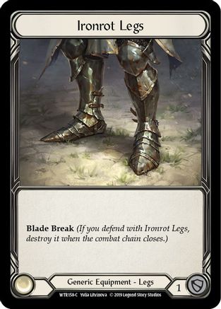 Ironrot Legs [WTR158-C] Alpha Print Normal Flesh And Blood Single Flesh And Blood   