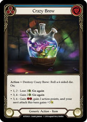 Crazy Brew [WTR162-S] Alpha Print Normal Flesh And Blood Single Flesh And Blood   