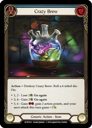Crazy Brew [WTR162-S] Alpha Print Normal Flesh And Blood Single Flesh And Blood   