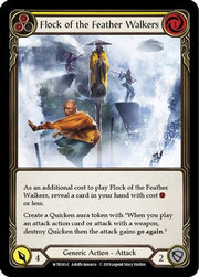 Flock of the Feather Walkers (Yellow) [WTR183-C] Alpha Print Normal Flesh And Blood Single Flesh And Blood   
