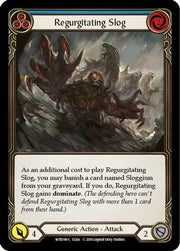 Regurgitating Slog (Blue) [WTR199] Unlimited Edition Rainbow Foil Flesh And Blood Single Flesh And Blood   