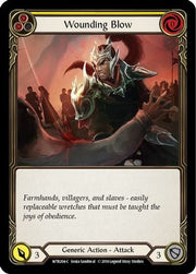 Wounding Blow (Yellow) [WTR204-C] Alpha Print Normal Flesh And Blood Single Flesh And Blood   